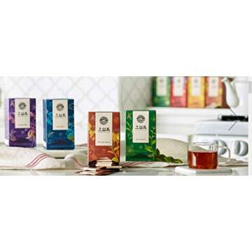 Osulloc Jeju Canola Flower & Honey Tea - Caffeine-Free