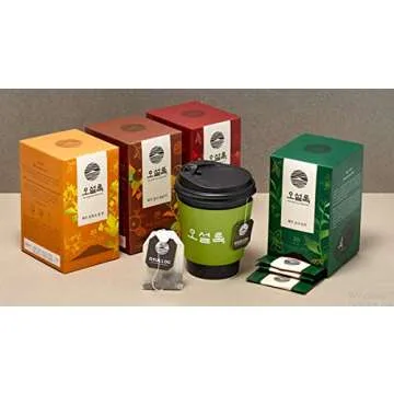 Osulloc Jeju Canola Flower & Honey Tea - Caffeine-Free