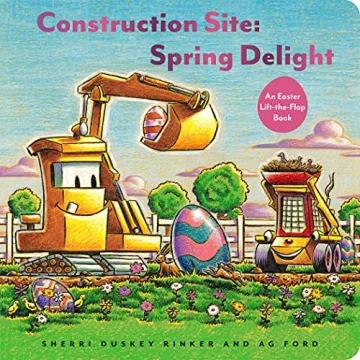 Construction Site: Spring Delight - Fun Interactive Easter Book for Kids