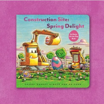 Construction Site: Spring Delight Picture Book for Kids