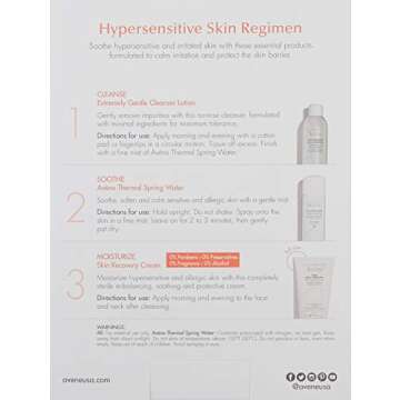 Avène Hypersensitive Skin Regimen Kit for All Skin Types