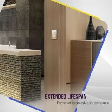 Durable ENERLITES Duplex Outlet Metal Wall Plate