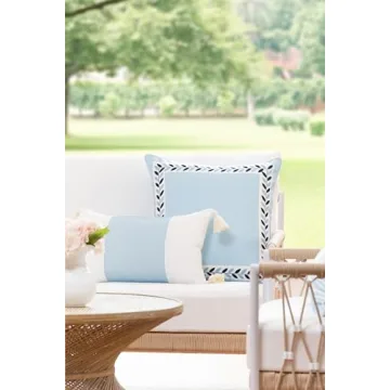 Hofdeco Premium Coastal Lumbar Pillow Cover 12x20