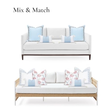 Hofdeco Premium Coastal Lumbar Pillow Cover 12x20