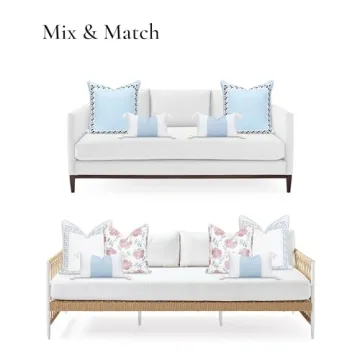 Hofdeco Premium Coastal Lumbar Pillow Cover 12x20