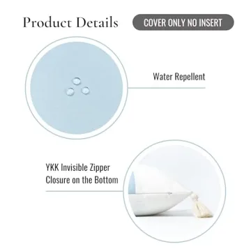 Hofdeco Premium Coastal Lumbar Pillow Cover 12x20