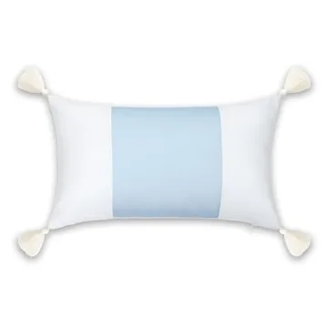 Hofdeco Premium Coastal Lumbar Pillow Cover 12x20