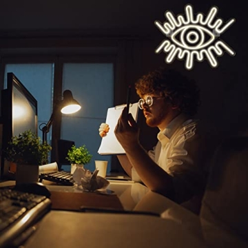 LooKLight Evil Eyes Neon Sign for Vibrant Room Decor