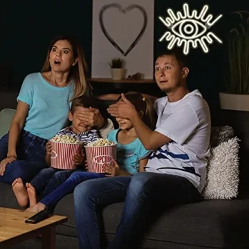 LooKLight Evil Eyes Neon Sign for Vibrant Room Decor