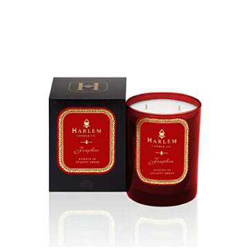 Harlem Candle Co. Josephine Candle - Luxurious 80 Hour Burn