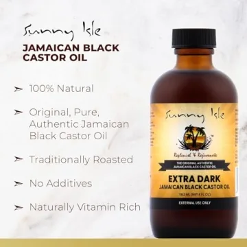 Sunny Isle Jamaican Black Castor Oil for Healthy Radiance