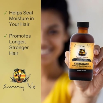 Sunny Isle Jamaican Black Castor Oil for Healthy Radiance