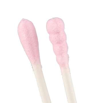 200 Double Tipped Cotton Swabs - Eco-Friendly Beauty Tool