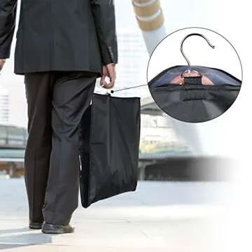 Univivi Garment Bag Set for Suits, Travel & Storage
