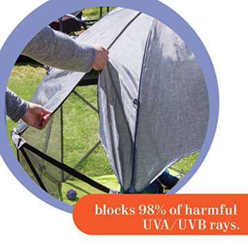 Summer Pop ‘n Play Full Coverage Canopy for All Ages