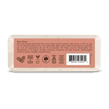 Shea Moisture Coconut & Hibiscus Shea Butter Soap, 8 Ounce