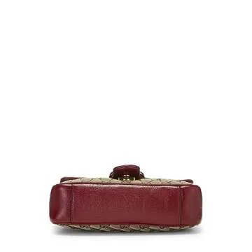 Gucci Red GG Marmont Matelassé Mini Bag - Pre-Loved