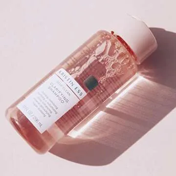 Kristin Ess Deep Clean Clarifying Shampoo for Oily Hair & Build Up | Detox Purifying + Cleansing Oily Hair Treatment - Sulfate Free + Vegan - Product for Thick, Curly + Color Treated Hair