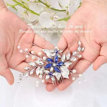 Olbye Wedding Hair Comb Elegant Bridal Accessory