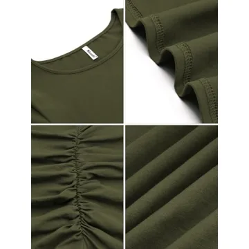 Flattering Missufe Long Sleeve Bodycon Dress for Women