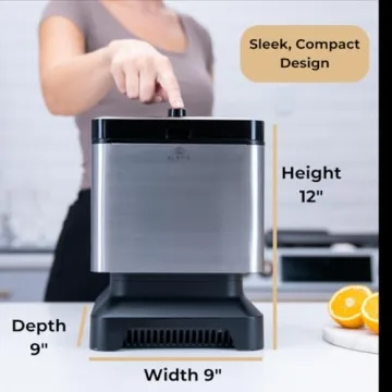 Klaris Clear Ice Maker - Perfect Ice for Craft Cocktails