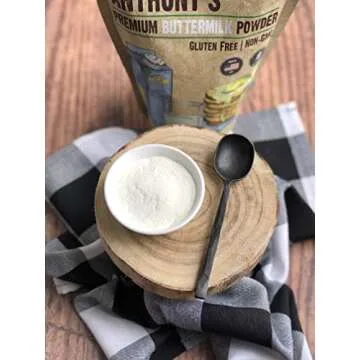Anthony's Premium Buttermilk Powder, 1.5 lb, Gluten Free, Non GMO, Made in USA, Keto Friendly, Hormone Free