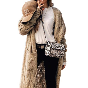 ZIWOCH Women's Cozy Long Cardigan with Pockets
