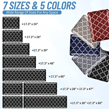 Ultra Thick Anti-Fatigue Kitchen Mat for Comfort and Safety