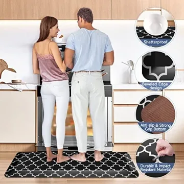 Ultra Thick Anti-Fatigue Kitchen Mat for Comfort and Safety
