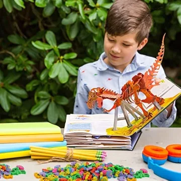 Colorful Mini Dinosaur Erasers for Education and Fun