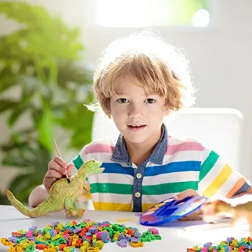 Colorful Mini Dinosaur Erasers for Education and Fun