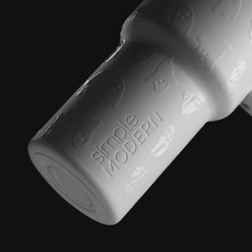 Simple Modern Halloween 40 oz Tumbler with Handle and Straw Lid | Leak-Proof Insulated Stainless Steel Water Bottle Travel Mug | Gifts for Women Men Him Her | Trek Signature | Cute Ghosts