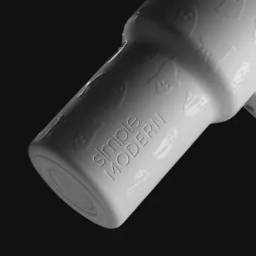 Simple Modern Halloween 40 oz Tumbler with Handle and Straw Lid | Leak-Proof Insulated Stainless Steel Water Bottle Travel Mug | Gifts for Women Men Him Her | Trek Signature | Cute Ghosts