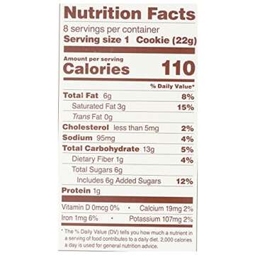 Simple Mills Almond Flour Soft Baked Cookies, Snickerdoodle - Gluten Free, Healthy Snacks, Made with Organic Coconut Oil, Plant Based, 6.2 Ounce (Pack of 1)