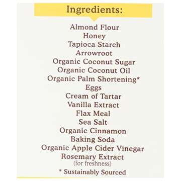 Simple Mills Almond Flour Soft Baked Cookies, Snickerdoodle - Gluten Free, Healthy Snacks, Made with Organic Coconut Oil, Plant Based, 6.2 Ounce (Pack of 1)