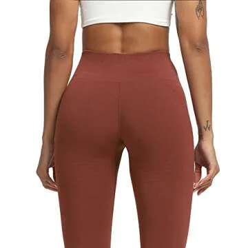 High Waisted Aoxjox Seamless Leggings for Women