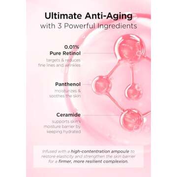 Hanskin Retinol Facial Cream, Repair Fine Lines & Wrinkle, Anti Aging Moisturizing Cream, For Smoothing Firming Revitalizing Radiant Glow Skin, Korean Skincare, 50ml/1.69 FL Oz