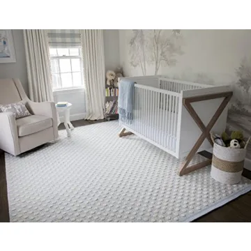 Erin Gates by Momeni Langdon Windsor Blue Hand Woven Wool Area Rug 5' X 8' (LANGDLGD-2BLU5080)