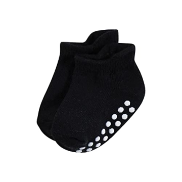 Hudson Baby Non-Skid Socks for 6-12 Months of Comfort