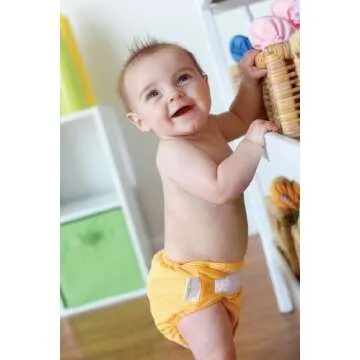 bumGenius One-Size Hook & Loop Closure Cloth Diaper 4.0 - Mirror