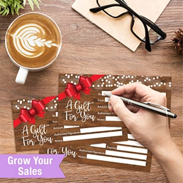 25 Business Christmas Gift Certificates for Clients