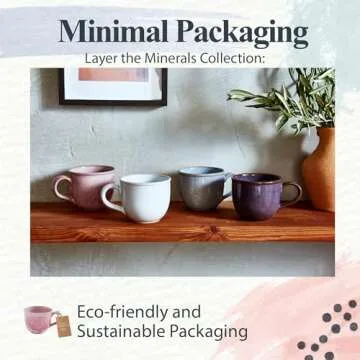 Portmeirion Rose Quartz Mug | Handcrafted 12oz Ceramic Mug