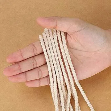 Eco-Friendly Macrame Cord 3mm x 328Yards for Crafting