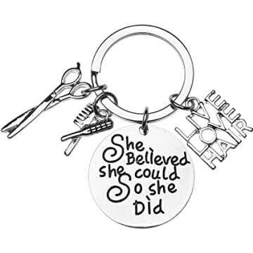 Infinity Hairdresser Keychain - Unique Gift Idea