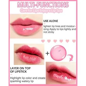 Plumping Lip Glow Oil - Hydrating Tinted Lip Gloss