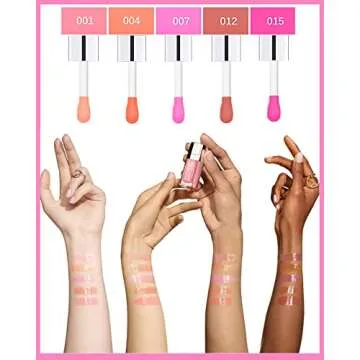 Plumping Lip Glow Oil - Hydrating Tinted Lip Gloss
