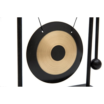 THY COLLECTIBLES Zen Art Brass Feng Shui Gong 10"