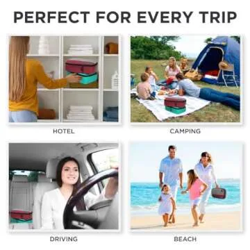 5 Pcs Small Packing Cubes for Stress-Free Travel