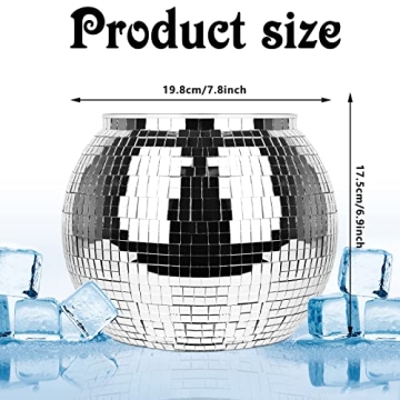 Stylish Disco Ball Ice Bucket for Parties and Events