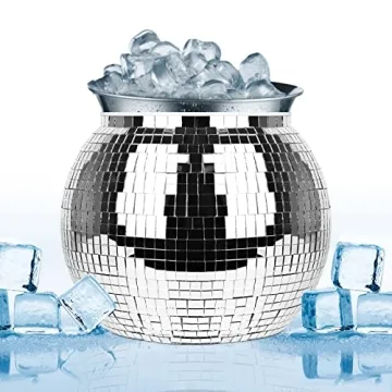 Stylish Disco Ball Ice Bucket for Parties and Events